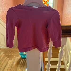 Hanna Andersson Long Sleeve Shirt in rose Pink